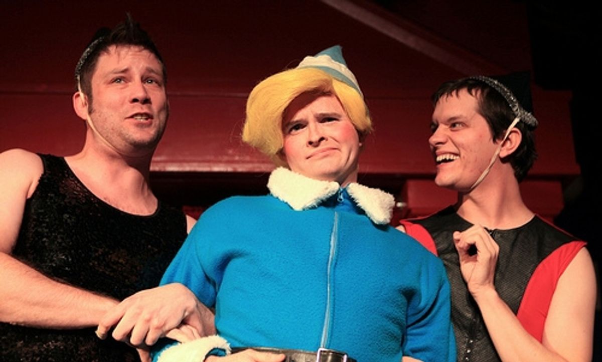 Shawn Quinlan, Christopher Walsh, Aaron Lawson at 